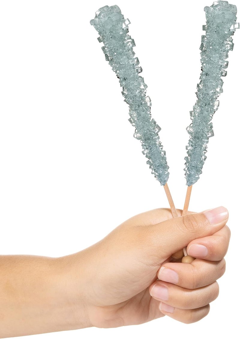 Candy Envy Silver Rock Candy Sticks - 12 Count - Image 2